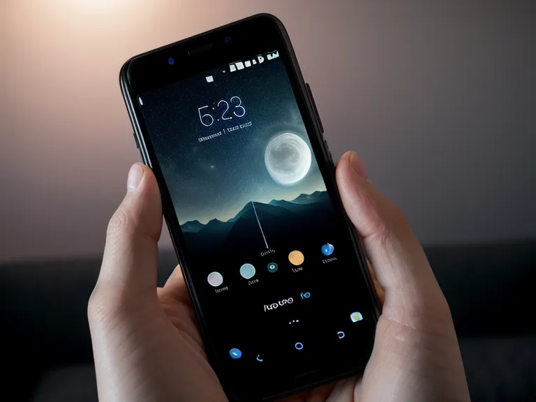 Tracking lunar cycles on a phone to map energy shifts and creative focus