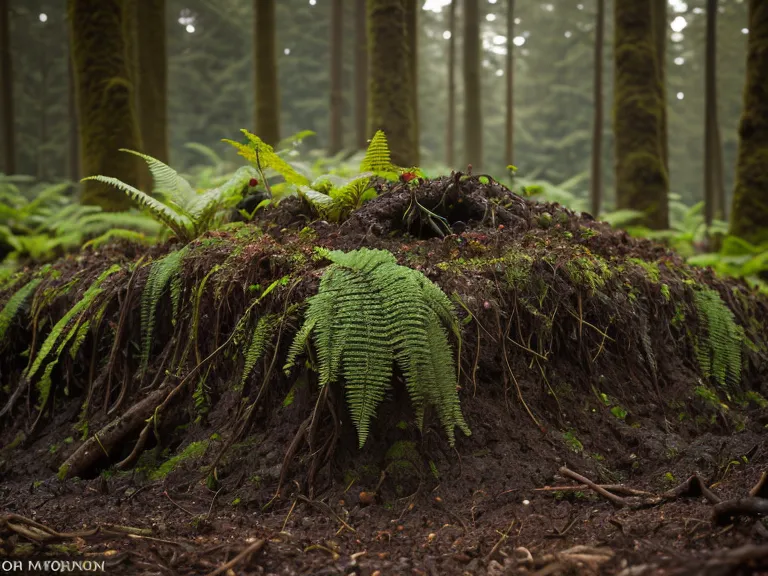 Hands pressed into dark soil as a grounding practice for resetting vibrational energy during a creative block